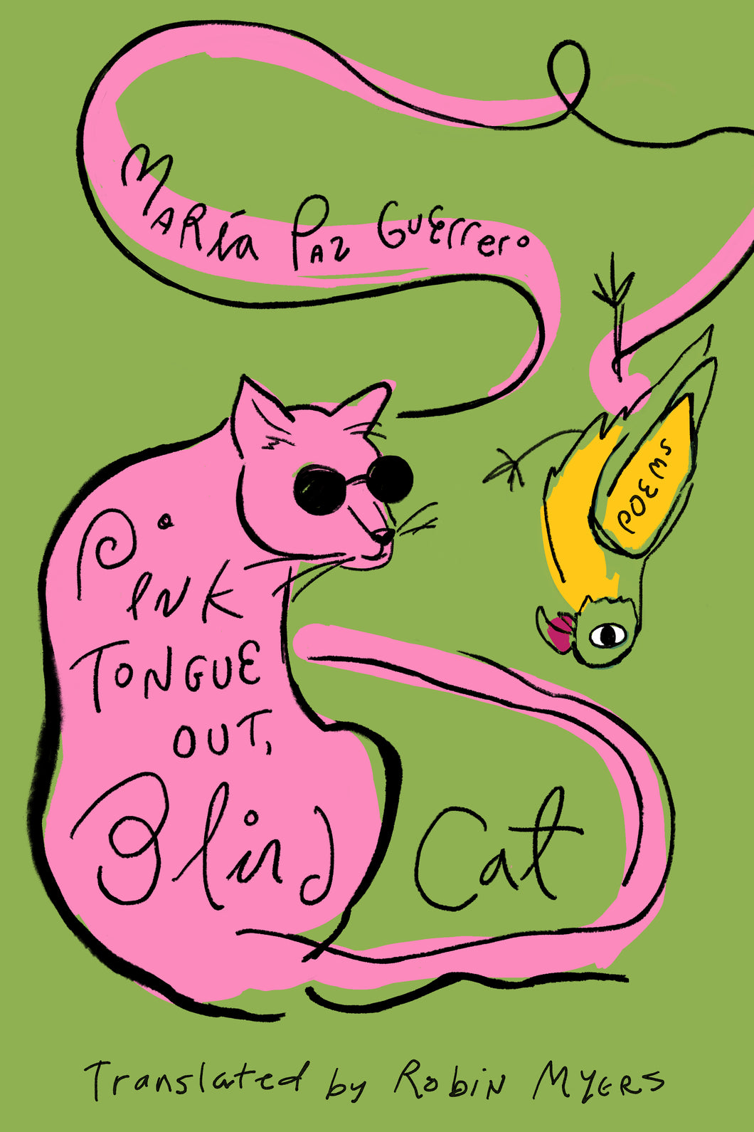 Pink Tongue Out, Blind Cat